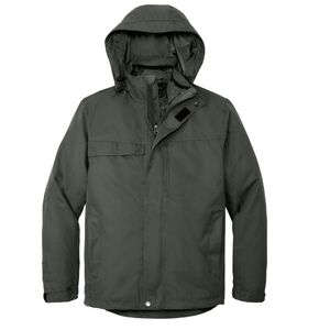 Men's Green Hooded Jacket